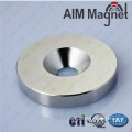 Neodymium countersunk magnet for sale